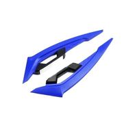 Side Fairing Winglet Cover 18CM Motorcycle Front Fairing Winglets 1pair Universal Side Spoilers Wing Sticker Deflectors Fairings Protection Guard