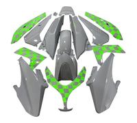 Side Fairing Winglets Motorcycle Full Body Panel Set Custom Scooter Bodywork Nardo grey ABS Fairings Kit For TMAX500 For T-MAX 500 2008-2011