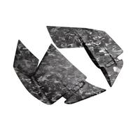 Side Fairings Winglets For S1000RR 2015 2016 2017 Motorbike Side Spoiler Winglets Aerodynamic For Wing Motorcycle Air Wind Deflector Universal Upgrade Accessories(Black1)