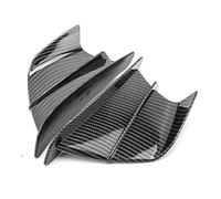 Side Fairings Winglets For S1000RR R For CBR600RR Motorcycle Side Spoiler Universal Aerodynamic For Wing Air Wind Wings Modification Decorative Parts Kit(Black2)