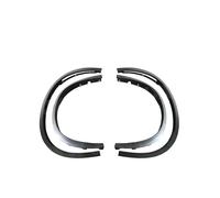 Side Fender Wide Body Wheel Eyebrow For B&MW F15 X5 SUV 4 Door 2014 2015 2016 PP Black Wide Body Wheel Eyebrow Car