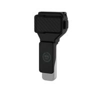 Side Flip Cover for DJI Pocket 4 Pro Magnetic Gimbal Hard Protective Cover with Lens & Screen Guard Anti-Drop Dustproof Portable Storage Shell (Obsidian Black)