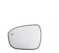 Side For 20-24 For Nissan For Ariya Heated Rearview Lenses Reverse Replacement Reflective And Glass Door Wing Mirror Replacement Glass(Heat-blindspot-L)