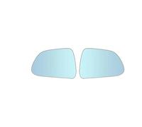 Side For Tesla For Model Y 3 Wide Angle Car Vision Rearview Mirror Heating Anti Glare Dazzle Reversing Glass Lens Door Wing Mirror Replacement Glass(3 Blue)