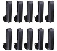 Side Glass Mounting Bracket, Stainless Steel Glass Railing System Clamps for Pool and Garden Decks, Adjustable Railing Post Clamps for Balcony & Stair Handrails (Platform Style,10pcs)