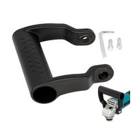 Side handle of the grinder - Replacement anti-vibration handle, sturdy auxiliary part | Practical ergonomic structure, workshop equipment, reliable stability details, component for beveil