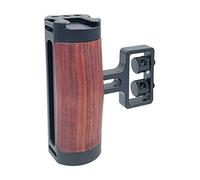 Side Handle Wooden Handle Side Handgrip Up And Down Adjustable Grip Aluminum Alloy And Wooden