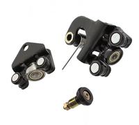 Side Hinge Roller Guide Compatible with Opel for Movano 1998 1999 2000 2001 2002 2003 2004 2005 2006 2007 2008 Right/Left Sliding Door Hinge Rollers Upper Middle Lower Set