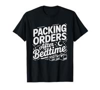 Side Hustle Mom Packing Orders Small Business Owner Mama T-Shirt