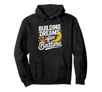 Side Hustle Mom Working Late After Kids Bedtime Night Shift Pullover Hoodie