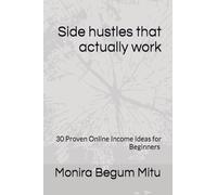 Side hustles that actually work 30 Proven Online Income Ideas for Beginners: 30 Proven Online Income Ideas for Beginners