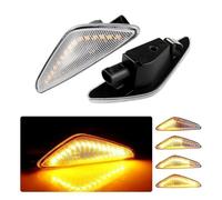 Side Indicator 2PCS Side Mirror Dynamic Turn Signal Sequential Indicator Blinkers For BMW 3 Series E46 316Ci 318Ci 320Cd 320Ci 323Ci Turn Singal Light(Dynamic Crystal)
