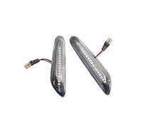 Side Indicator LED Door Light Kit Dynamic Side Step Lights For BMW 1 Series E81 3 Series E90 5 Series E60 Marker Light(Transparent)