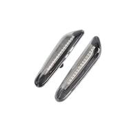 Side Indicator LED Side Marker Turn Signal Light Sequential Flow Design For BMW E39 E46 E60 E81 E84 Marker Light(Transparent pins)