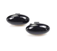 Side Indicator Light For Opel For Vauxhall For Zafira Life For Vivaro C For Combo X19 2018 2019 2020 2021 Dynamic Indicator Side Marker Turn Signal Light Side Marker lights(Black)