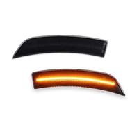 Side Indicator Light For Subaru For BRZ For ZD8 2022-2024 Car LED Front Side Marker Turn Signal Lights Fender Parking Driving Light(Smoked lens Amber)