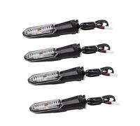 Side Indicator Motorcycle Turn Signal Indicators Light For KAWASAKI For Z650 For Z300 For Z400 For Z125 For Z900RS Flasher Brake Lamp Signal Device(CLEAR,4pcs)