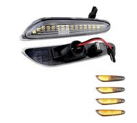 Side Indicator Sequential Flashing Turn Signal Side Marker Light For BMW E60 E61 E90 E91 E87 E81 E83 E84 E88 E92 E93 E82 E46 1 3 5 Series Turn Singal Light(Dynamic Cnystal)