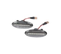 Side Indicator Side Turn Signal Light LED Mudguard Marker Lamp For Qashqai Juke Cube Micra Versa Models Marker Light(Transparent)