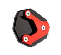 Side Kickstand Extension Plate For HONDA CB500F CB500X CBR250R 500R 650R CB650F CB300F CB600F Motorcycle Stand Enlarger Foot Pad (Red)