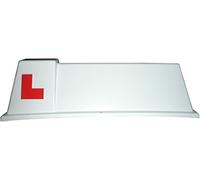 'Side L' Driving Instructor Roof sign - Learner top box - Magnetic sign