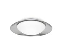 Side Led Nickel Ceiling Lamp 20W Netlighting Grey One Size