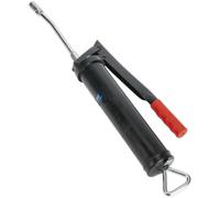 Side Lever Grease Gun - 3-Way Fill - Rigid Delivery Tube - 4 Jaw Coupling Loops Multi One Size
