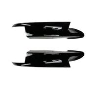 Side Lip Spoiler Diffuser Car Front Bumper Lip Spoiler Wrap Corner Splitter Exterior Car Accessories Compatible With 3 M3 E90 E91 E92 E93 2006-2013(Black A)