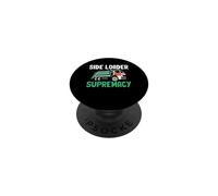 Side Loader Supremacy Garbage Truck Sanitation Worker PopSockets Adhesive PopGrip