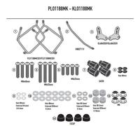 Side luggage rack kit GIVI plo1188mk Monokey Honda X-ADV 750 (from 2021)