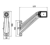 Side marke HELLA 2XS 011 744-061