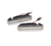 Side Marker Blinker Car Dynamic Turn Signal Side Marker Lights Flowing Sequential Blinker Light Compatible With Bmw For 5 Series E39 1995-2003(White)