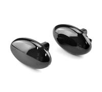 Side Marker Blinker Dynamic LED Repeater Fender Side Marker Light Turn Signal Indicator Binker For Subaru For Impreza GD GG For Liberty For Forester SF SG SH Car Turn Signal Lights(Dynamic Smoked)