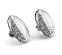 Side Marker Blinker Dynamic LED Repeater Fender Side Marker Light Turn Signal Indicator Binker For Subaru For Impreza GD GG For Liberty For Forester SF SG SH Car Turn Signal Lights(Dynamic Crystal)