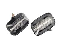 Side Marker Blinker For Toyota For Landcruiser For Land For Cruiser 70 80 100 Series Flowing LED Side Marker Turn Signal Lights Indicator Blinker Lamps Car Turn Signal Lights(Dynamic Crystal)