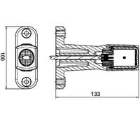 HELLA Marker Light Lateral Mounting Right Left LED 12V 24V (2XS 011 768-021)