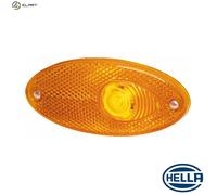 HELLA 2PS 964 295-007 Side Marker Light - 12V - Fitting - Lens Colour: Yellow - left/right - Quantity: 50