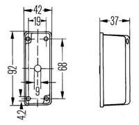 Hella Marker Lamp - 2XS005020001
