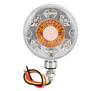 Side Marker Light, Red Yellow LED Side Marker Mirror Lights Universal Indicator Lamp Waterproof Light for Truck Trailer Lorry LKW 24V