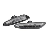 Side Marker Light, VGEBY 1Pair Smoked Side Marker Turn Signal LED Light Lamp Replacement for E82 E88 E60 E61 E90 E91 E92 E93