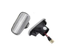 Side Marker Sequential Signal Blinker Sequential Amber LED Light Repeater Lamp Replacement for Lexus IS200 IS300 1999-2005,LS430 (UCF30) (Crystal)