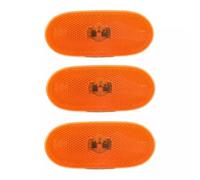 Side Markers Lens LED Lamp Amber Reflectors for 3pcs Mercedes, Sprinter 2018 Onwards