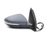 Side Mirror Assembly Car Rear View Mirror Assembly With Turn Singal Light Electric Adjustable Heated For VW For Golf 6 A6 MK6 2009-2013(A Right)