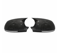side mirror cap For A3 8P A4 A5 B8 B8.5 Q3 A6 C6 4F S6 Pair Side Wing Mirror Cover Add On Side Rear View Mirror Cap Cover Car Accessories(Carbon Look-B8)