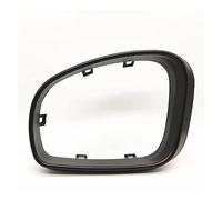 Side Mirror Cap For Skoda Fabia 2008 2009 2010 2011 2012 2013 2014 Reaa View Mirror Frame Holder Trim Accessories Car Side Mirror Housing Frame Wing Mirror Cover (Color : Black-Left)