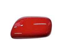 Side Mirror Caps For Daihatsu For Sirion 2006-2011 Car Accessories Mirror Housing Rearview Mirror Cover Reverse Mirror Shell Door Wing Mirror Cover(A Red Left)