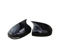 Side Mirror Caps For Fit For Jazz For Shuttle For City 201-2018 Car Rearview Side Mirror Cover Wing Cap Door Housing Shell Trim(With Light Black)