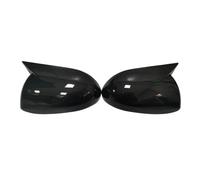Side Mirror Caps For Kia For K2 2011 12 13 14 15 2016 Car Rearview Side Mirror Cover Sticker Wing Cap Exterior Door Case Trim Look(Without lamp Black)