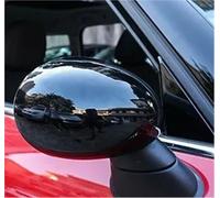 Side Mirror Caps For Mini F54 F55 F56 F57 F60 Auto Replacement Left Right Rear Mirror Cover Shell Cap Housing 51167401231 51167401232 Wing Mirror Cover(Black Right)