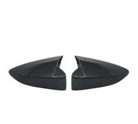 Side Mirror Caps For Toyota GT 86 GT86 2012-2020 Side Door Rearview Mirror Cover Trims Auto Exterior Accessories Wing Mirror Cover Cap(Carbon fiber pattern)